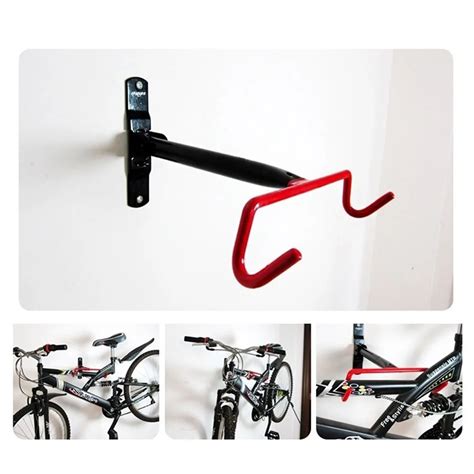 bicycle wall metal bracket hook|wall mounted brackets for bikes.